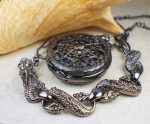 Black Dragon Pocket Watch