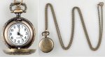 Snowflake Pocket Watch Necklace - Image 2