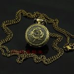 Rose Pocket Watch Necklace - Image 3