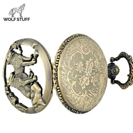Mechanical Pocket Watch Eagle in Flight
