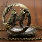 Pocket Watch Wolf Design - Image 5