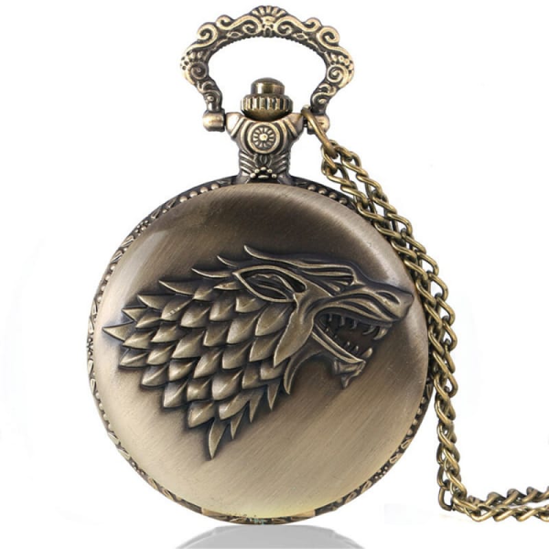 wolf-game-of-thrones-pocket-watch-316.jpg Game of Thrones Pocket Watch - Image 1